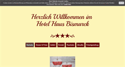 Desktop Screenshot of haus-bismarck.de